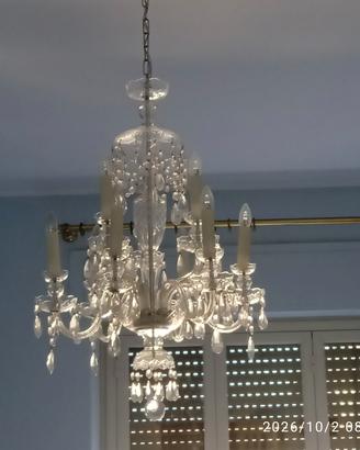 lampadario di cristallo di Boemia 