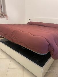 Letto matrimoniale contenitore