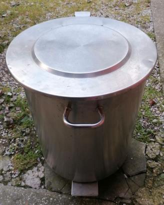 Contenitore acciaio porta sacco Farina