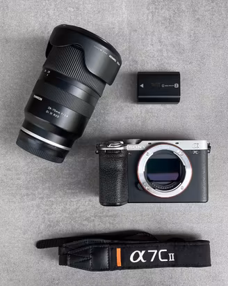 SONY A7C II + Tamron 28-75mm + Accessori