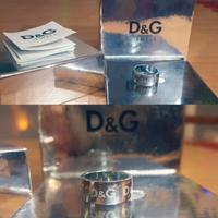 Anello D&G nuovo con cartellino nel box originale