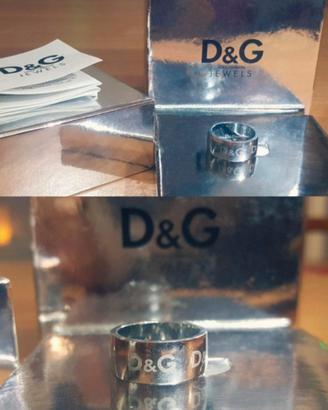 Anello D&G nuovo con cartellino nel box originale