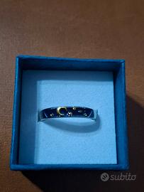 anello acciaio cielo e luna