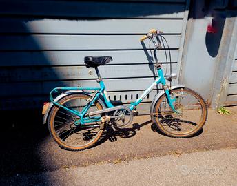 Bicicletta pieghevole Bianchi d'epoca originale