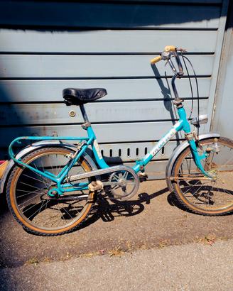 Bicicletta pieghevole Bianchi d'epoca originale
