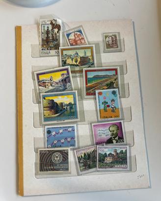 Set francobolli italiani per collezionisti