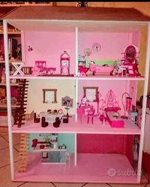 casa delle Barbie + camper + auto