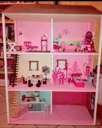 casa delle Barbie + camper + auto