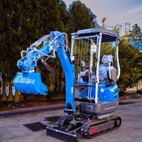 Mini Escavatore 15q PRO - KUBOTA CARRO ALLARGABILE