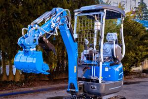 Mini Escavatore 15q PRO - KUBOTA CARRO ALLARGABILE