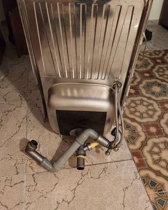 Lavandino acciaio per cucina