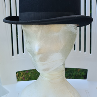 Bombetta nera Carlton & Co. made in London anni 60