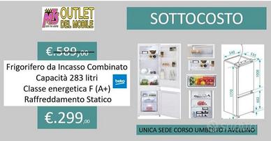 frigo congelatore da incasso