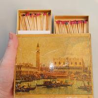 scatola fiammiferi vintage . grande