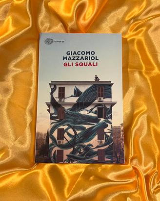 Libro “Gli squali” di G. Mazzariol, Einaudi NUOVO