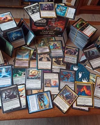 Lotto carte Magic + Box Prerelease Star Wars