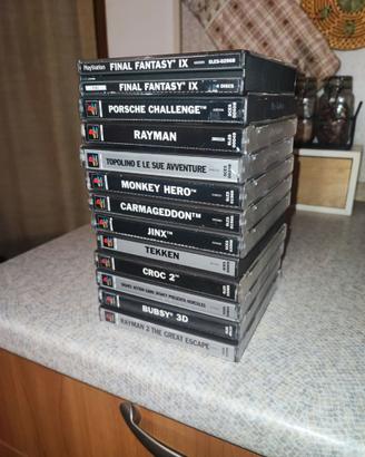 GIOCHI VINTAGE ITA PS1 SEGA PSP PREZZI IN DESCRIZI