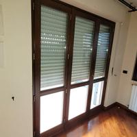 porta finestra artigianale 3ante pino di svezia