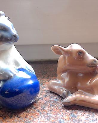 Bing&Grondahl Riccio e Vitello Ed Limit. figurine