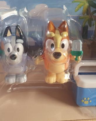 Bluey Action Figures - Bingo & Socks