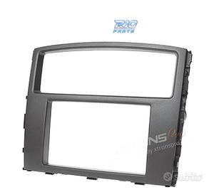 CORNICE NERA RADIO 2-DIN PER MITSUBISHI