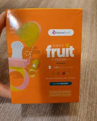 Ciuccio frutta neonati Naturebond