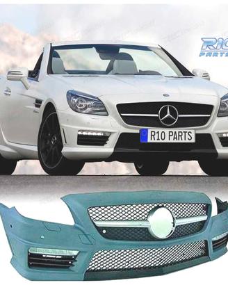 PARAURTI ANTERIORE MERCEDES SLK R172 11-15 LOOK AM