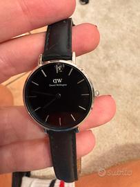 Orologio Daniel wellington pelle nero