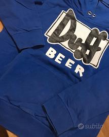 Felpa blu “Duff beer”