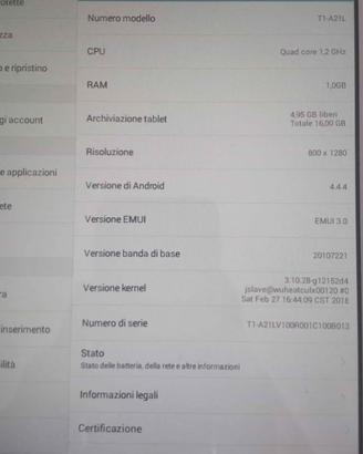 Tablet huawei