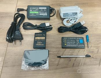 Lotto di 2 set completi per Psp 3000 e 3DS XL