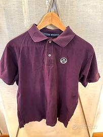 Polo North Sails uomo viola