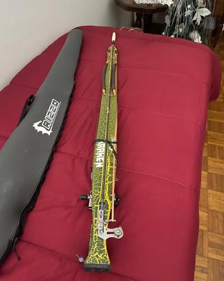 Arbalete in legno Teak Kraken Rizzo 130