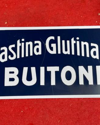 Targa in latta  BUITONI - Insegna pubblicitaria