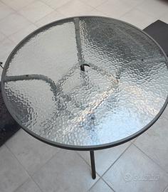 Tavolo in vetro