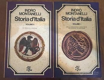 Lotto Libri Storia d'Italia - Indro Montanelli