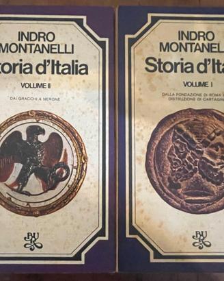 Lotto Libri Storia d'Italia - Indro Montanelli
