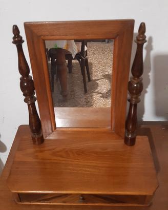 Petineuse legno vintage 