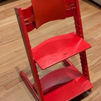 Stokke Tripp Trapp Rossa + Baby Set e Cuscini orig