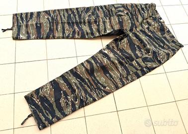 Pantaloni U.S. Army Tiger Stripes tg. L mai usati
