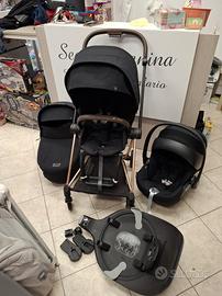 Trio Cybex Mios 2024 con base Isofix T 360