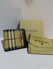 Portafoglio Burberry con scatola wallet