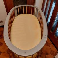 lettino con materasso come in foto