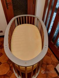 lettino con materasso come in foto