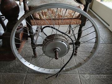 ruota con motore 500w cristalyte