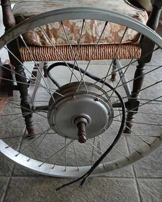 ruota con motore 500w cristalyte