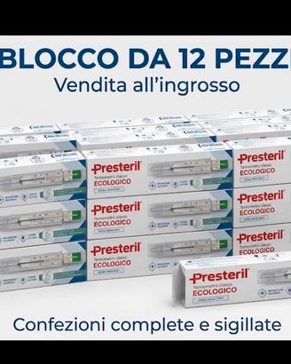 12 Termonetri Presteril classici no mercurio