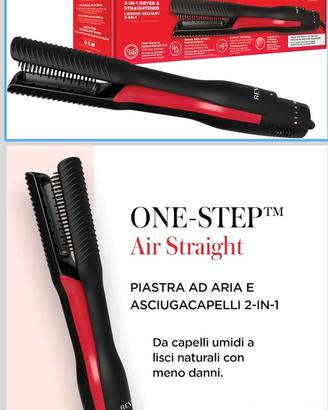 REVLON One-Step Air Straight - piastra ad aria