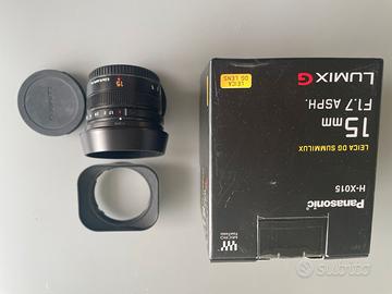 Panasonic Leica 15mm f1.7 ASPH