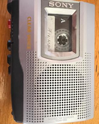 SONY TCM-150 CASSETTE-VOICE RECORDER